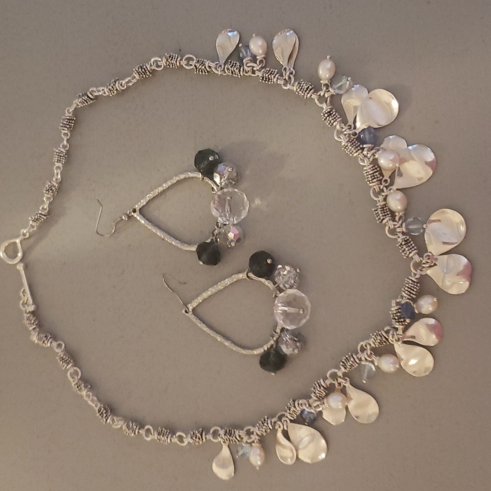 Michael Dawkins necklace/earrings set